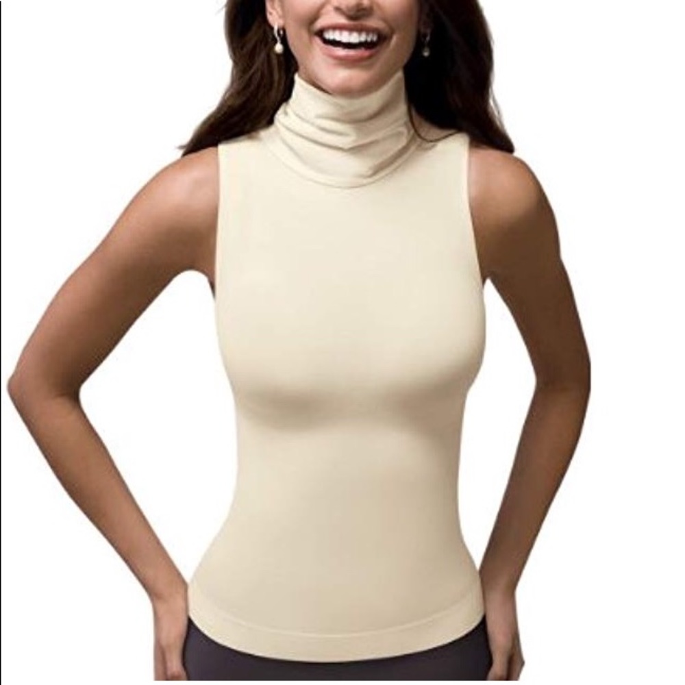 Spanx sleeveless turtleneck new with tags
